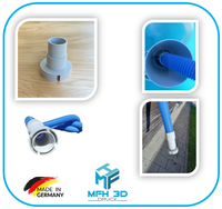 
              Pool-Sauger-Adapter für Einhängerskimmer, Intex, Bestway, Stahlwandpool, Skimmer
            