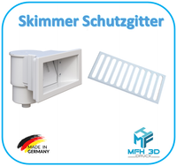 
              Poolskimmer Gitter Skimmerschutz Skimmer mit 286x118mm
            