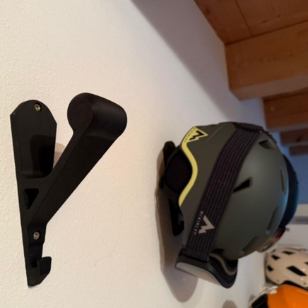 Motorradhelm Wand Halterung Fahrradhelm Halter Helm Halter Haken Skihe| MFH 3D-Druck Kreationen