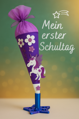 Schultütenhalter – Ständer für Schultüten in Sternform